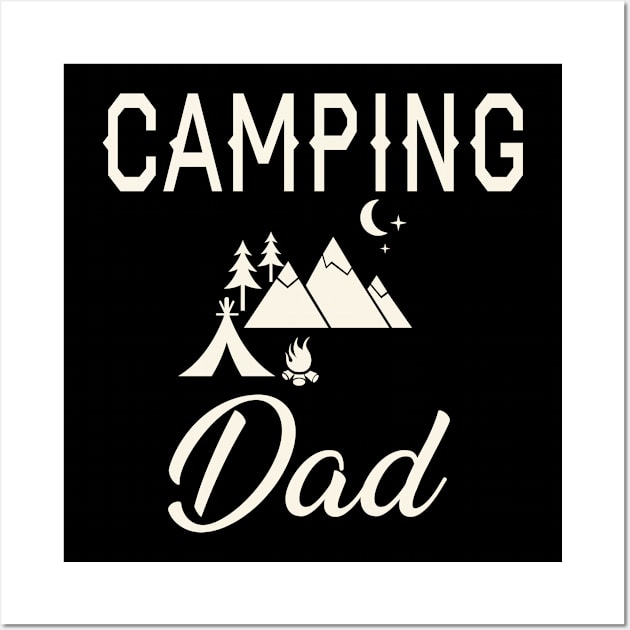 Camping Dad Wall Art by KC Happy Shop